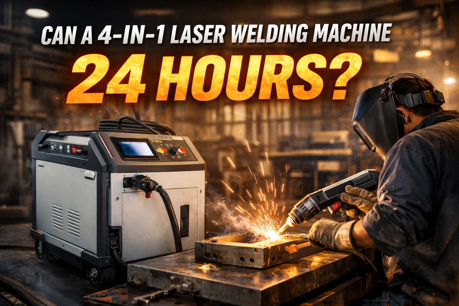 4-in-1 Laser Welding Machine – Can It Really Run 24 Hours?