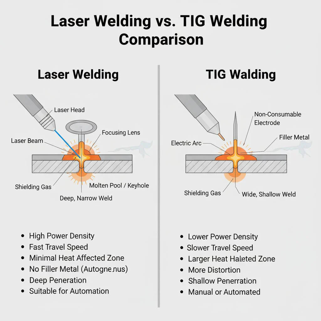 TIG or Laser Welding Machine – Which One Should You Choose?