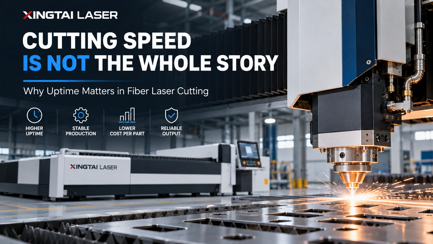 Cutting Speed Is Not the Whole Story: Why Uptime Matters in Fiber Laser Cutting