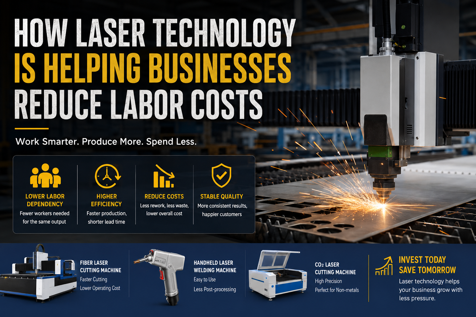 How Laser Technology Is Helping Businesses Reduce Labor Costs