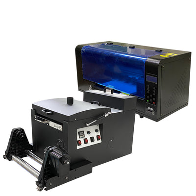 A3 Roll to Roll DTF Printer Dual XP600 Print Head PET Film Transfer Printing Machine for T Shirt Hoodie Bag Cap