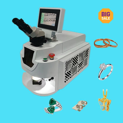 100W 200W Jewelry Spot Laser Welding Machine