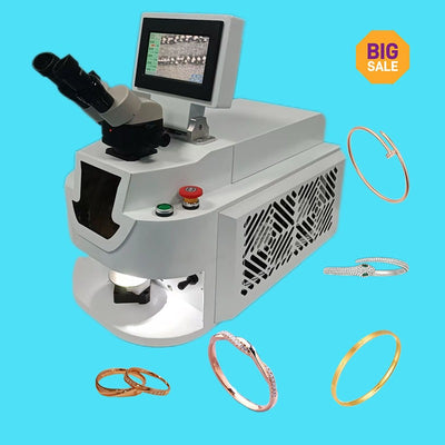 100W 200W Jewelry Spot Laser Welding Machine