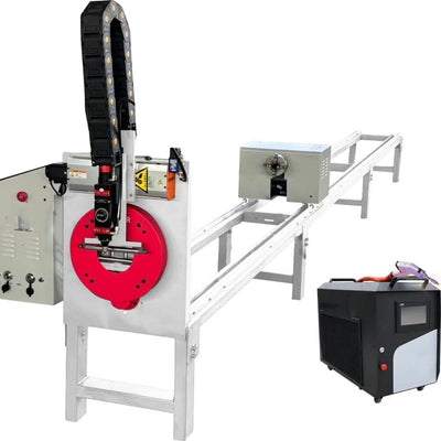 Portable small-sized laser pipe cutting machine